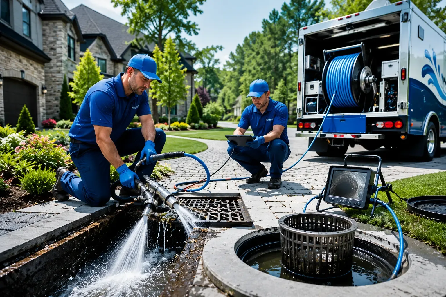 Local outdoor drain cleaning professionals in Lytton, IA